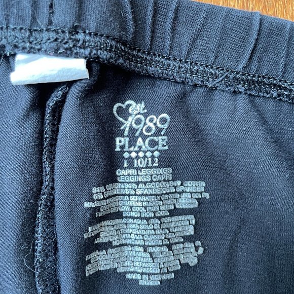 Three (3) Pairs of Black Leggings - Two pairs are Capri / One is Full Length - Picture 4 of 12